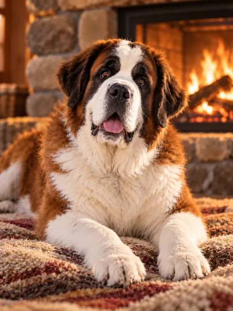 Saint Bernard on Sunday
