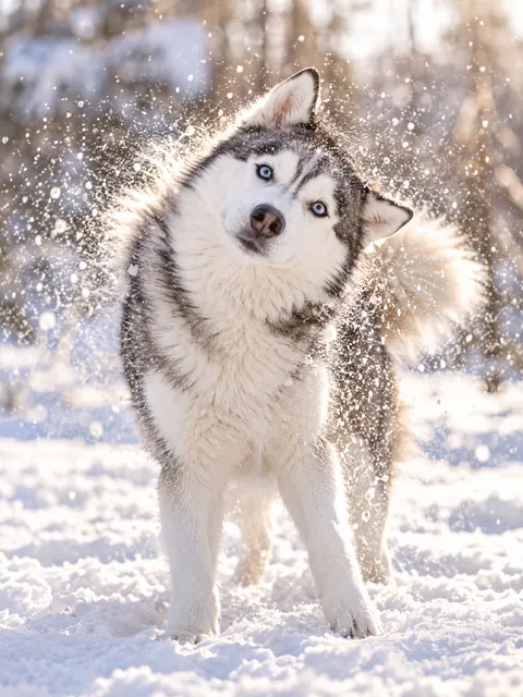 Siberian Husky on Friday
