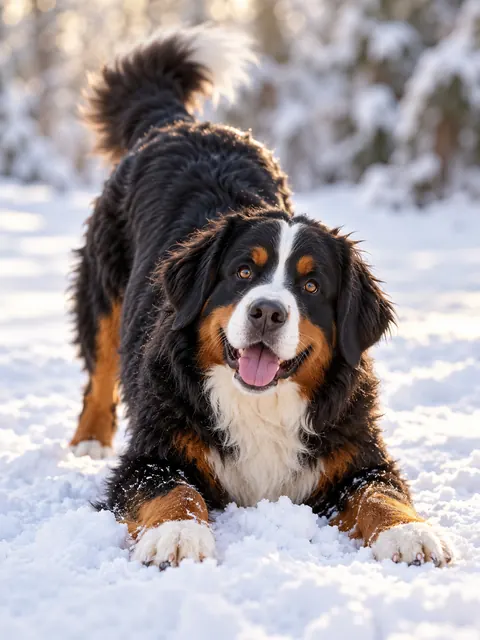 Bernese Mountain Dog on Tuesday