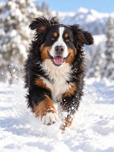Bernese Mountain Dog on Thursday
