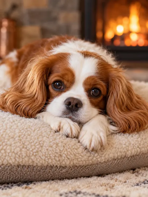 Cavalier King Charles Spaniel on Tuesday